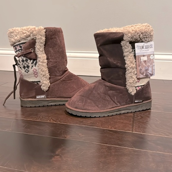 Muk Luks boots nwt 10 - Picture 1 of 9